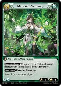 Meiren of Verdancy - Radiant Origins: Pantheon - Grand Archive TCG card