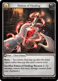 Potion of Healing - Radiant Origins: Pantheon - Grand Archive TCG card
