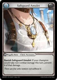 Safeguard Amulet - Radiant Origins: Pantheon - Grand Archive TCG card