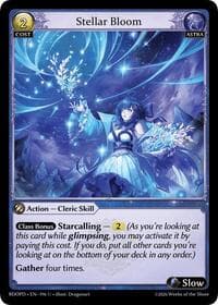 Stellar Bloom - Radiant Origins: Pantheon - Grand Archive TCG card