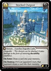 Stocked Outpost - Radiant Origins: Pantheon - Grand Archive TCG card