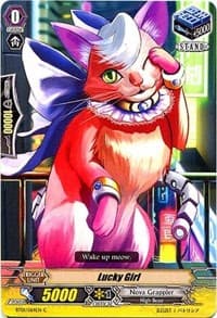 Lucky Girl - BT01: Descent of the King of Knights - Cardfight Vanguard card
