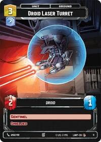 Droid Laser Turret - A Lawless Time: Weekly Play Promos - Star Wars: Unlimited card