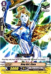 Ring Girl, Clara - BT01: Descent of the King of Knights - Cardfight Vanguard card