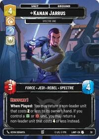 Kanan Jarrus - Spectre One (Foil) - A Lawless Time: Weekly Play Promos - Star Wars: Unlimited card