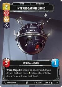 Interrogation Droid (Foil) - A Lawless Time: Weekly Play Promos - Star Wars: Unlimited card