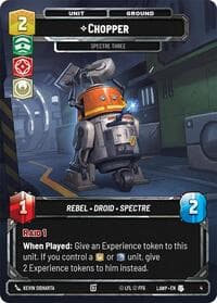 Chopper - Spectre Three - A Lawless Time: Weekly Play Promos - Star Wars: Unlimited card