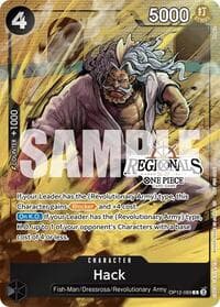 Hack (Regional Participation Pack 2026 Vol.1) - One Piece Promotion Cards - One Piece Card Game card