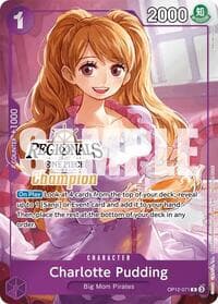 Charlotte Pudding (Regionals Champion Card Set 26-27) - One Piece Promotion Cards - One Piece Card Game card