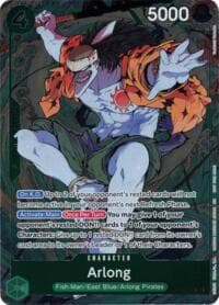 Arlong (Dash Pack) - Adventure on Kami's Island - One Piece Card Game card