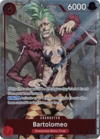 Bartolomeo (Dash Pack) - Adventure on Kami's Island - One Piece Card Game card