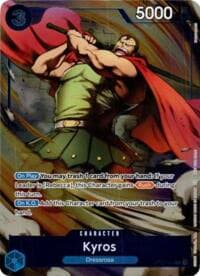 Kyros (Dash Pack) - Adventure on Kami's Island - One Piece Card Game card