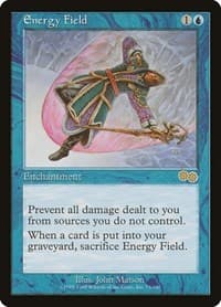 Energy Field - Urza's Saga - Magic: The Gathering card