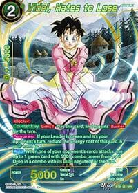 Videl, Hates to Lose (SPR) - Three Glorious Fighters - Dragon Ball Super: Masters card