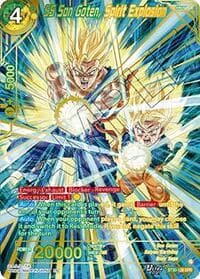 SS Son Goten, Spirit Explosion (SPR) - Three Glorious Fighters - Dragon Ball Super: Masters card