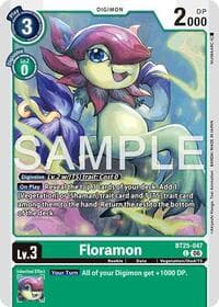 Floramon - Dual Revolution - Digimon Card Game card