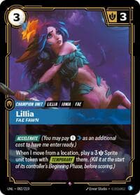 Lillia, Fae Fawn - Unleashed - Riftbound: League of Legends Trading Card Game card