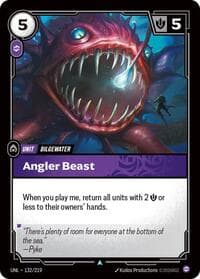Angler Beast - Unleashed - Riftbound: League of Legends Trading Card Game card