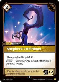 Shepherd's Heirloom - Unleashed - Riftbound: League of Legends Trading Card Game card
