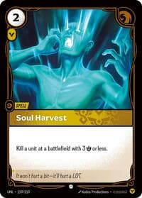 Soul Harvest - Unleashed - Riftbound: League of Legends Trading Card Game card