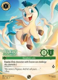Pegasus - Gift for Hercules (5) - Disney Lorcana Promo Cards - Disney Lorcana card