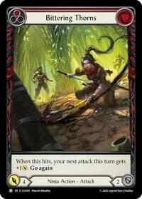 Bittering Thorns (Red) (Extended Art) - Flesh and Blood: Promo Cards - Flesh and Blood TCG card
