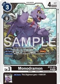 Monodramon - Dual Revolution - Digimon Card Game card