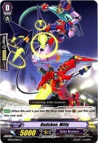 Redshoe, Milly - BT01: Descent of the King of Knights - Cardfight Vanguard card