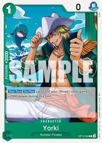Yorki - Adventure on Kami's Island Release Event Cards - One Piece Card Game card