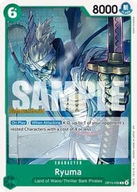 Ryuma - Adventure on Kami's Island Release Event Cards - One Piece Card Game card