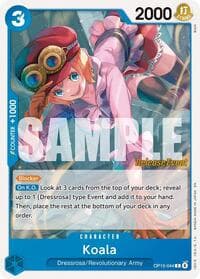 Koala - Adventure on Kami's Island Release Event Cards - One Piece Card Game card