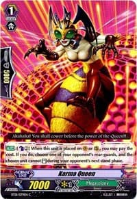 Karma Queen - BT01: Descent of the King of Knights - Cardfight Vanguard card