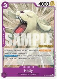 Holly - Adventure on Kami's Island Release Event Cards - One Piece Card Game card
