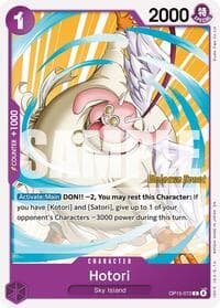 Hotori - Adventure on Kami's Island Release Event Cards - One Piece Card Game card