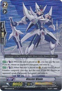 Blaster Blade (SP) - BT01: Descent of the King of Knights - Cardfight Vanguard card