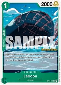 Laboon - Adventure on Kami's Island Release Event Cards - One Piece Card Game card