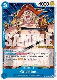Orlumbus - Adventure on Kami's Island Release Event Cards - One Piece Card Game card