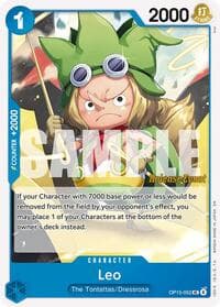Leo - Adventure on Kami's Island Release Event Cards - One Piece Card Game card