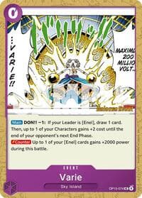 Varie - Adventure on Kami's Island Release Event Cards - One Piece Card Game card