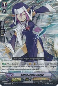 Battle Sister, Cocoa (SP) - BT01: Descent of the King of Knights - Cardfight Vanguard card
