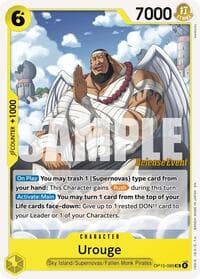 Urouge - Adventure on Kami's Island Release Event Cards - One Piece Card Game card