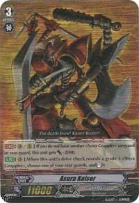 Asura Kaiser (SP) - BT01: Descent of the King of Knights - Cardfight Vanguard card