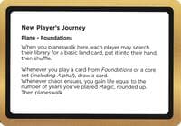 New Player's Journey (Black Lotus Unknown Planechase) - Oversize Cards - Magic: The Gathering card
