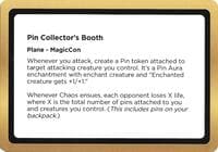 Pin Collector's Booth (Black Lotus Unknown Planechase) - Oversize Cards - Magic: The Gathering card