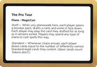 The Pro Tour (Black Lotus Unknown Planechase) - Oversize Cards - Magic: The Gathering card