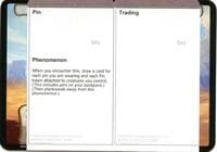 Pin Trading (Black Lotus Unknown Planechase) - Oversize Cards - Magic: The Gathering card