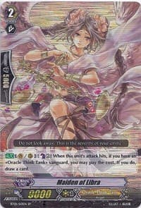 Maiden of Libra (SP) - BT01: Descent of the King of Knights - Cardfight Vanguard card