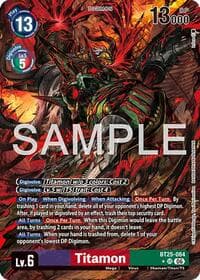 Titamon (Alternate Art) - Dual Revolution - Digimon Card Game card