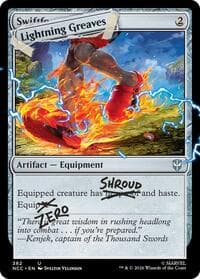 Lightning Greaves (382) - Secret Lair Drop Series - Magic: The Gathering card