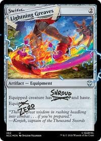 Lightning Greaves (382) (Pool Party Foil) - Secret Lair Drop Series - Magic: The Gathering card